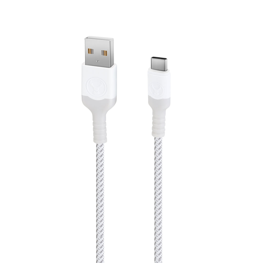 Bonelk Long-Life USB to USB-C Cable (1.2m) - White