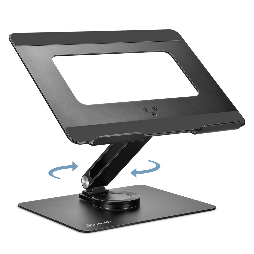 Bonelk Elevate 360° Ergonomic Laptop Stand - Black