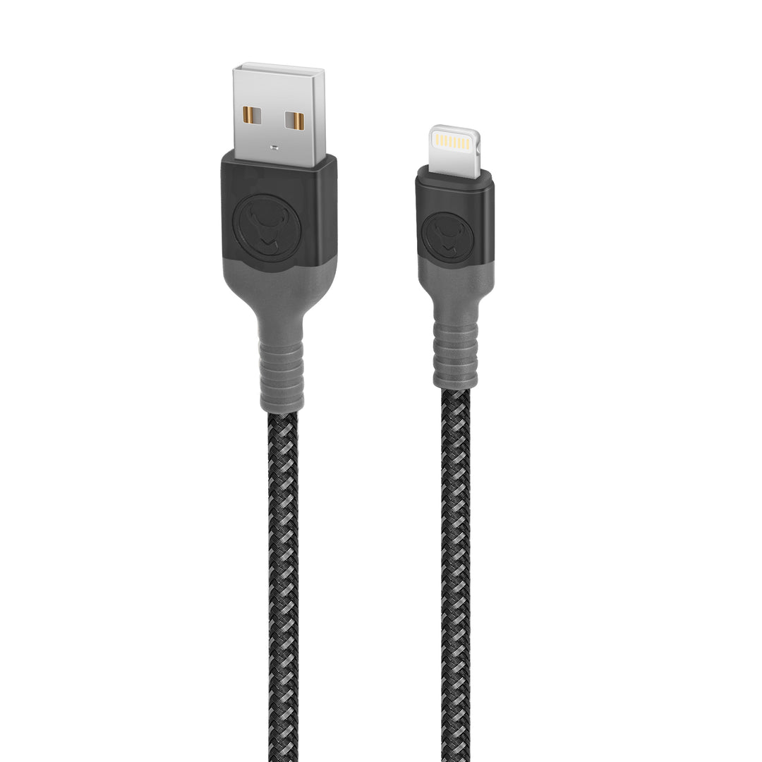 Bonelk Long-Life USB to Lightning Cable (1.2m) - Black