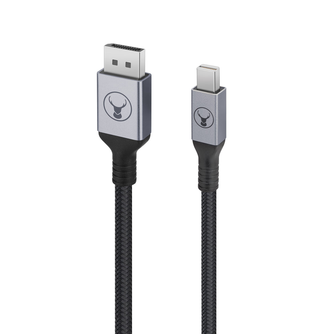 Bonelk Mini DisplayPort to DisplayPort Long-Life Cable (1.5m) - Black