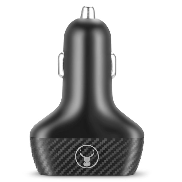 Bonelk Car Charger, 3x USB-A, 36W - Black