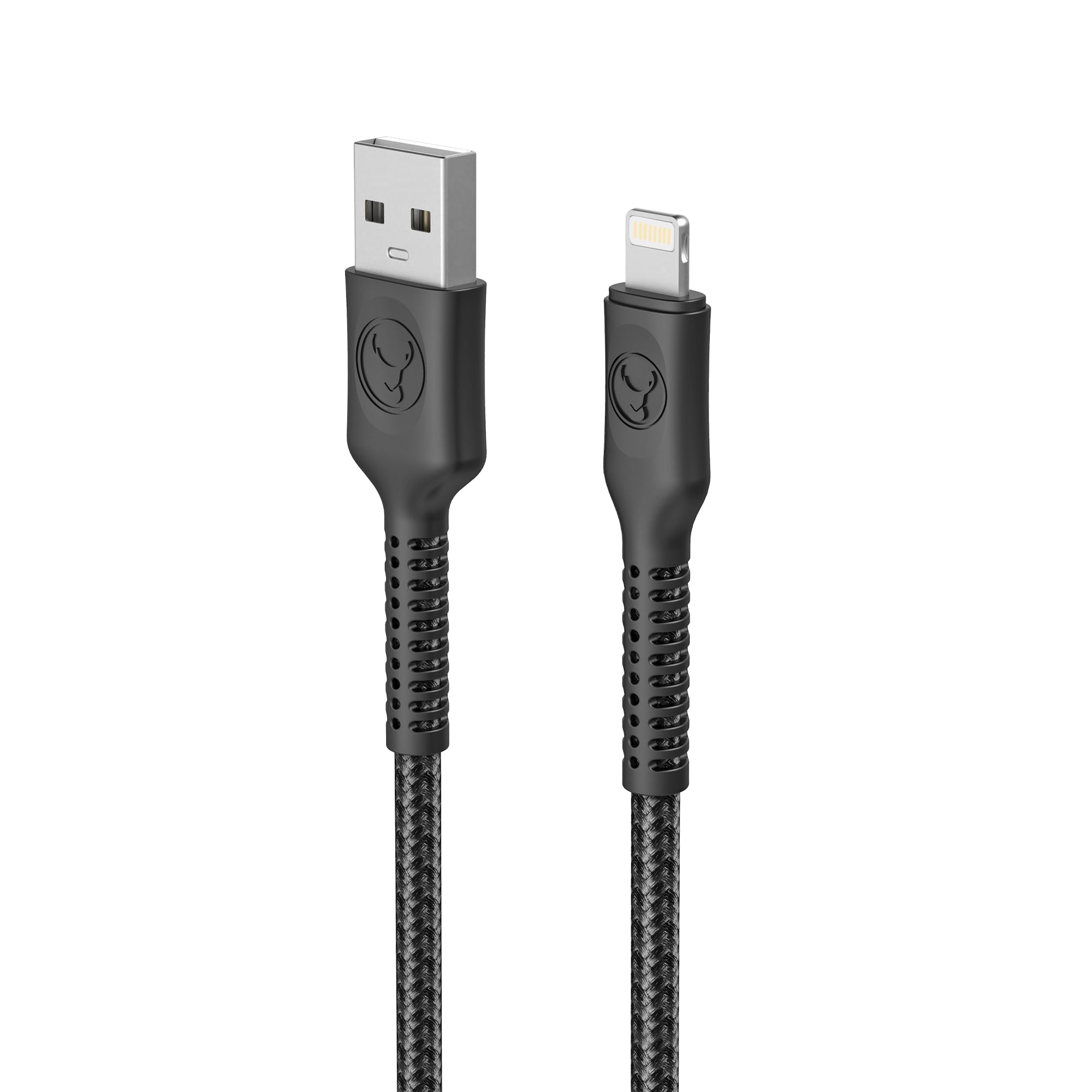 Bonelk Long-Life Easy-Grip USB-A to Lightning Cable (1.2m)