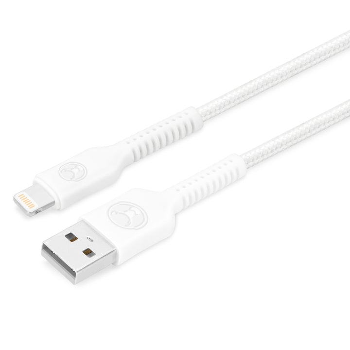 Bonelk Long-Life Easy-Grip USB-A to Lightning Cable (2m) - White
