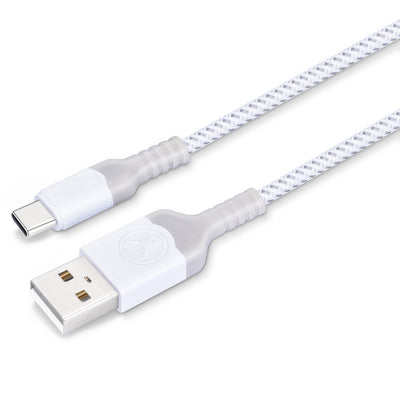 Bonelk USB to USB-C Cable, Long-Life Series (White) - 1.2m