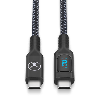 Bonelk Long-Life USB-C to USB-C Digital Display Cable 100W, (1.5m) - Black