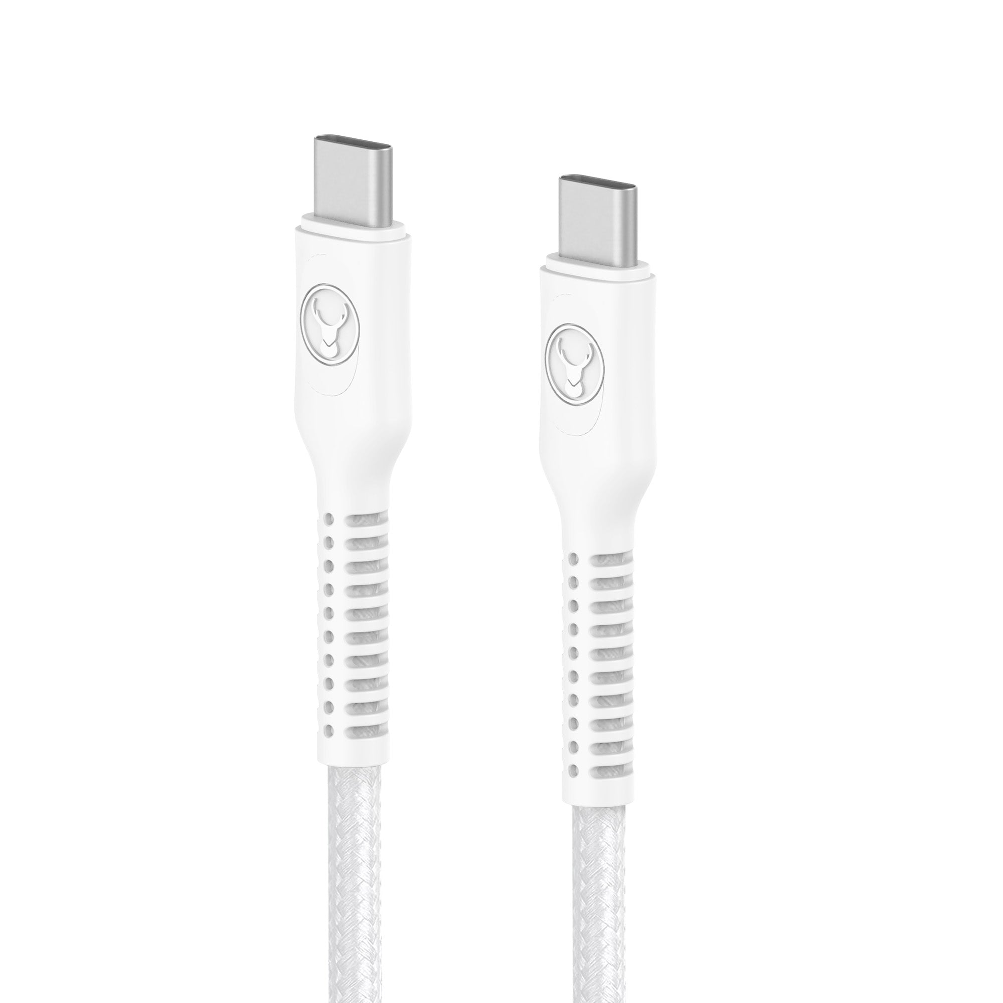 Bonelk Long-Life Easy-Grip USB-C  to USB-C, 240W (1.5m) - White