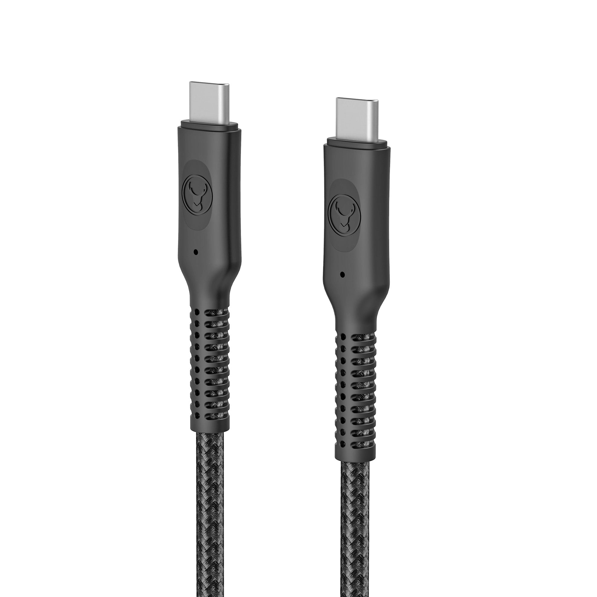 Bonelk Long-Life Easy-Grip USB-C to USB-C, 240W/20Gbps 4K (1.5m) - Black