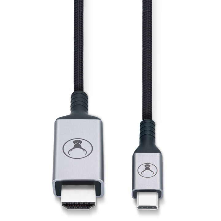 Bonelk Long-Life USB-C to HDMI Cable (1.5m/2.5m) - Black