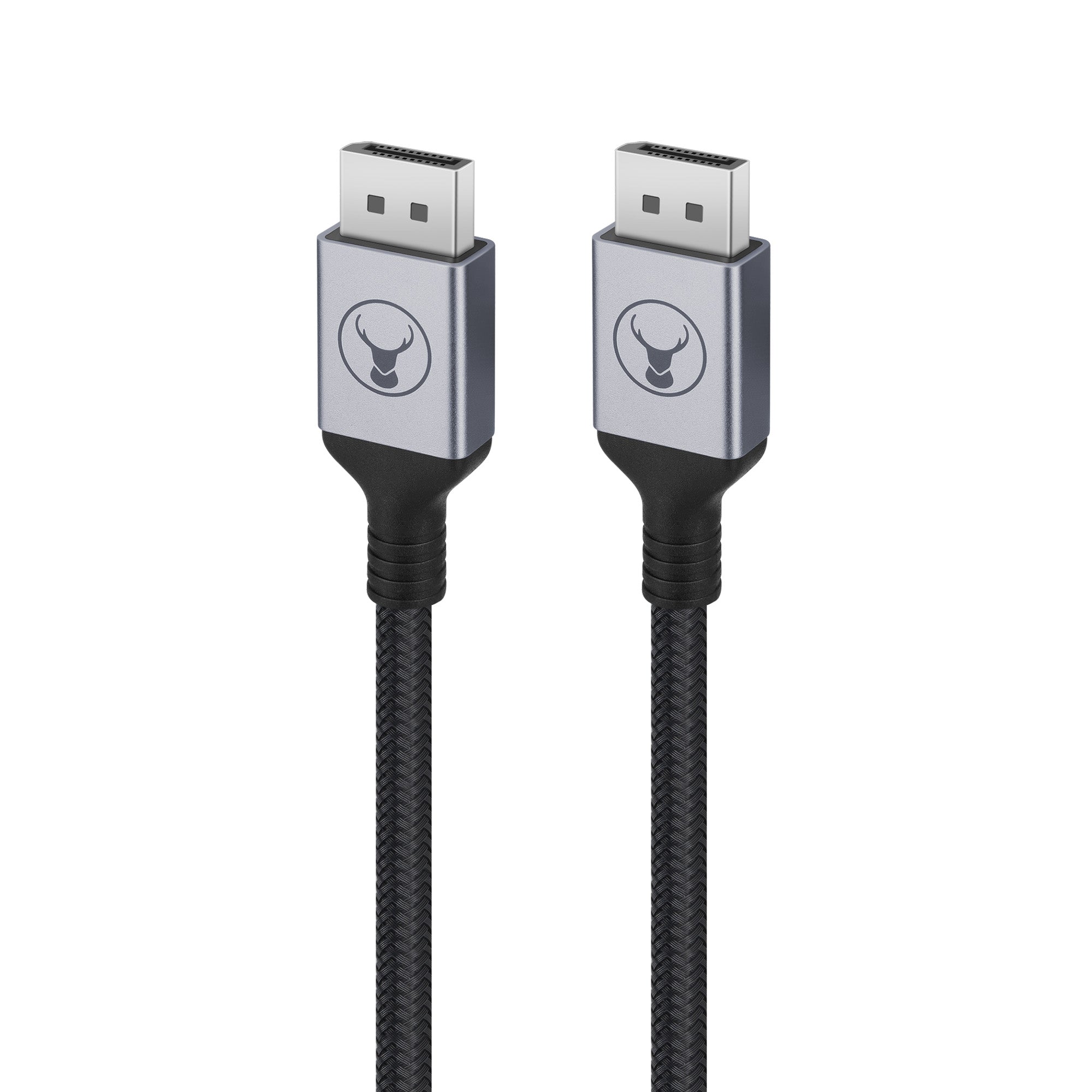 Bonelk Long-Life DisplayPort to DisplayPort Cable (1.5m/3m) - Black