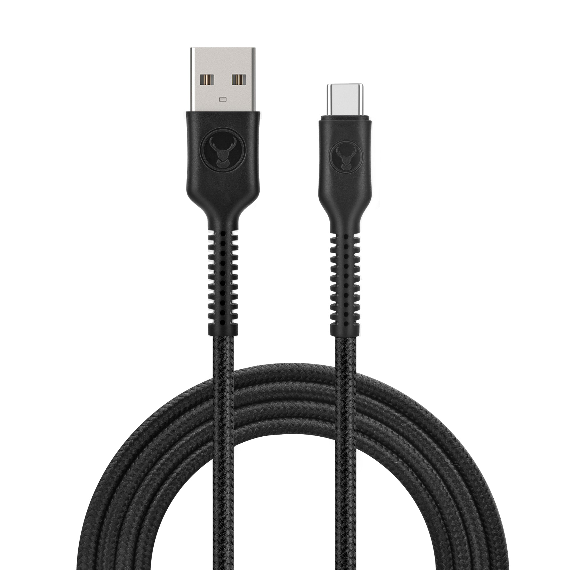 Bonelk Long-Life Easy-Grip USB-A to USB-C Cable, 60W (1.2m)