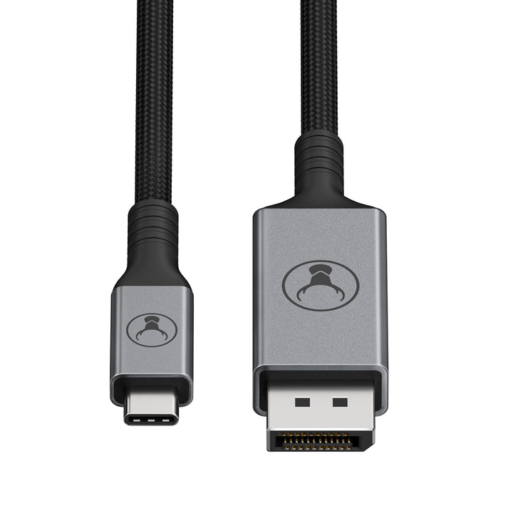 Bonelk Long-Life USB-C to DisplayPort Cable (1.5m) - Black