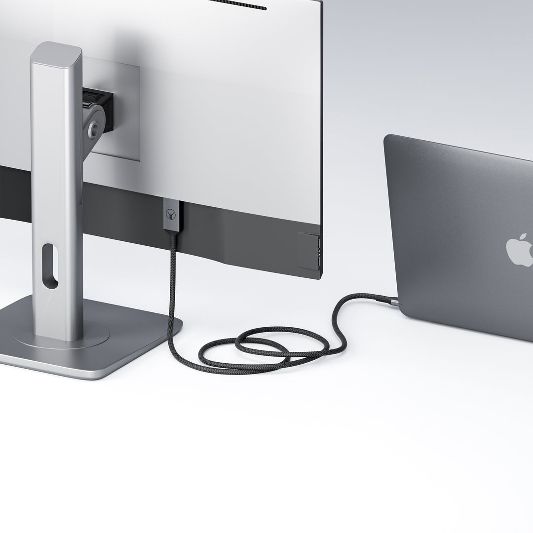 Bonelk Long-Life USB-C to DisplayPort Cable (1.5m) - Black