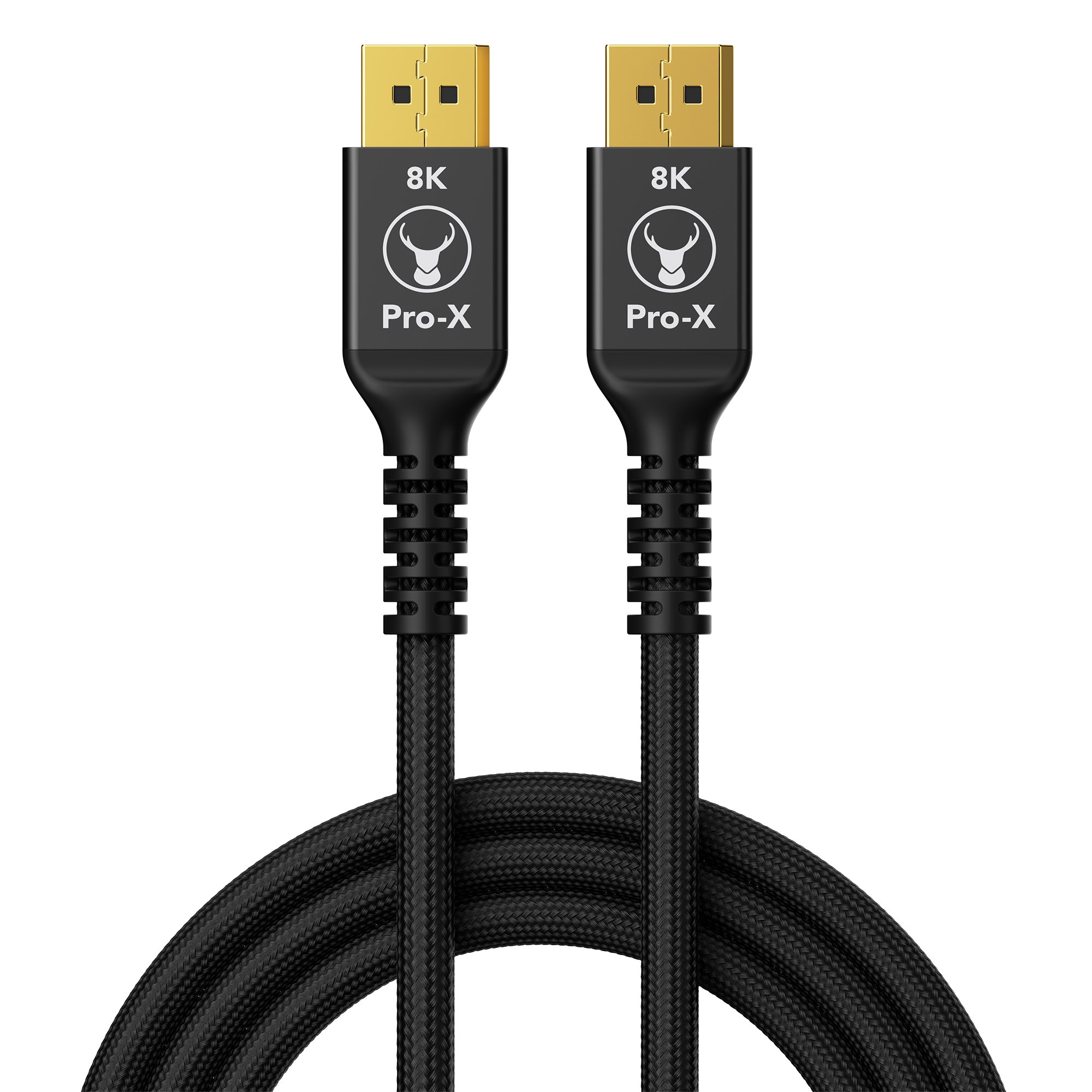 Bonelk Pro-X Long-Life DisplayPort to 8K DisplayPort Cable (1.5m) - Black