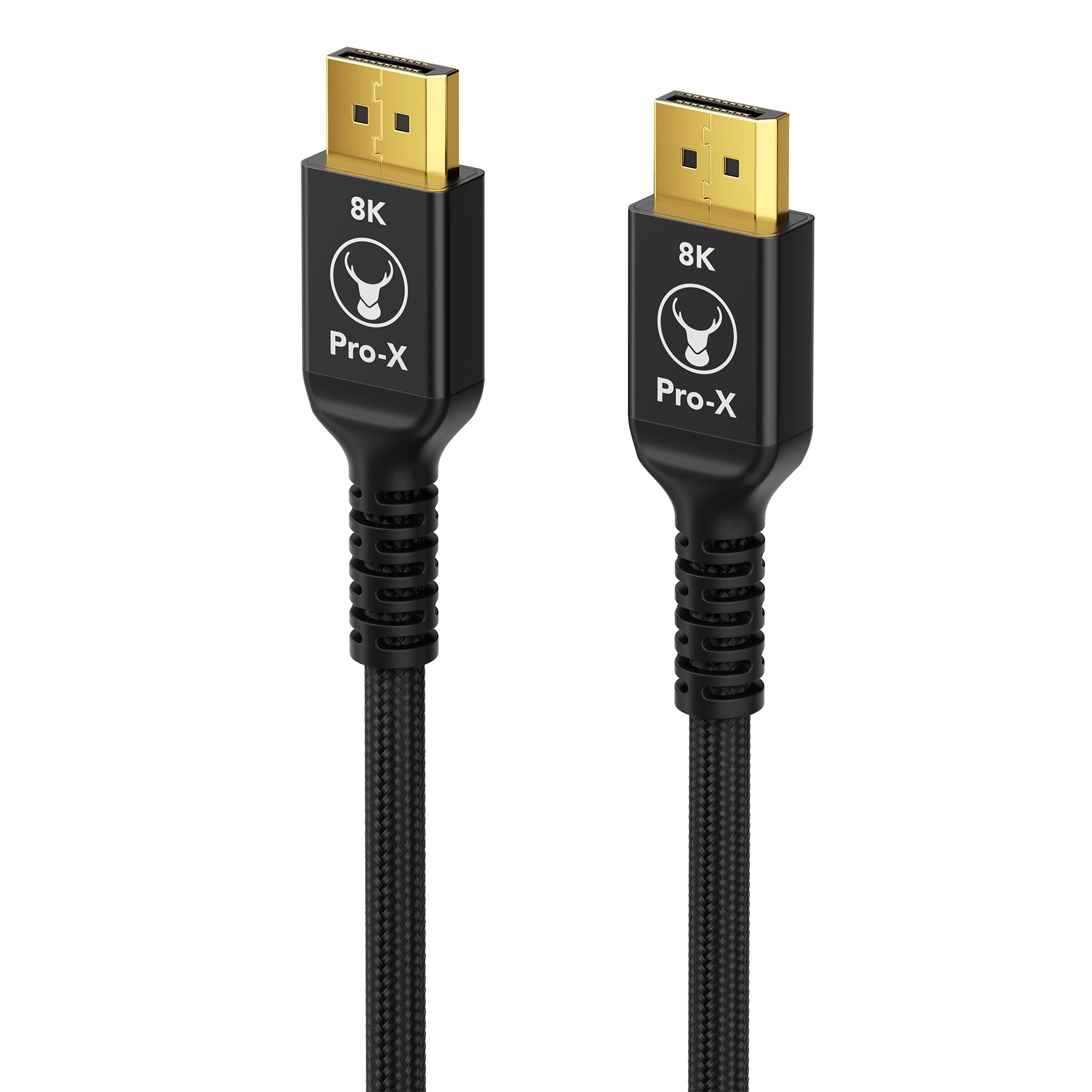 Bonelk Pro-X Long-Life DisplayPort to 8K DisplayPort Cable (1.5m) - Black