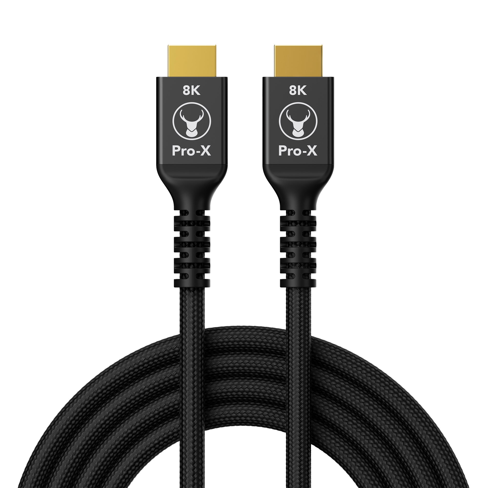 Bonelk Pro-X black 2.5m HDMI to 8K HDMI cable