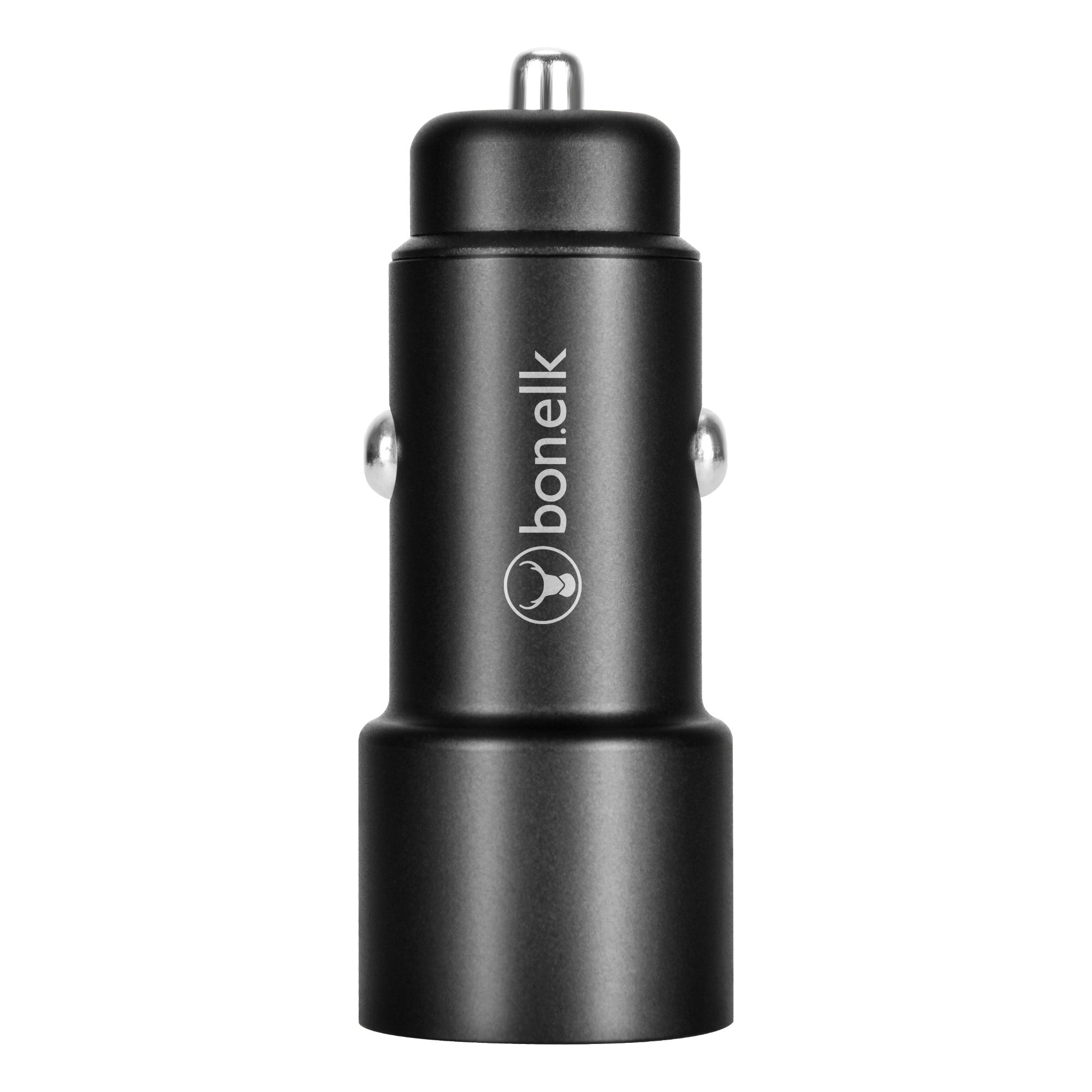 Bonelk 25W PD Car Charger, 1 x USB-C - Black
