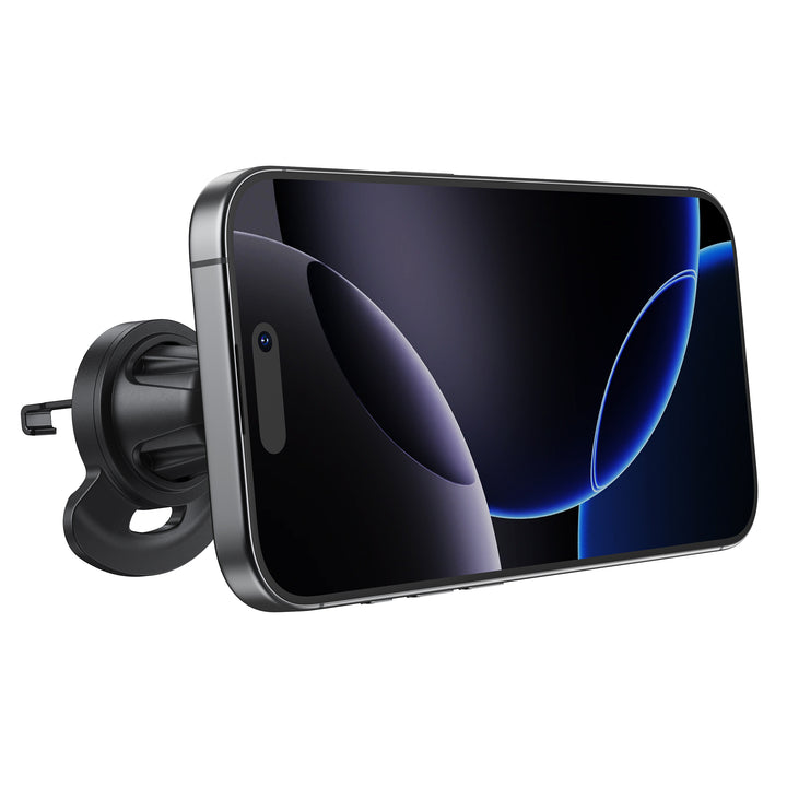 Bonelk Magnetic 15W Wireless Charging Vent Mount + PD 30W Car Charger - Black