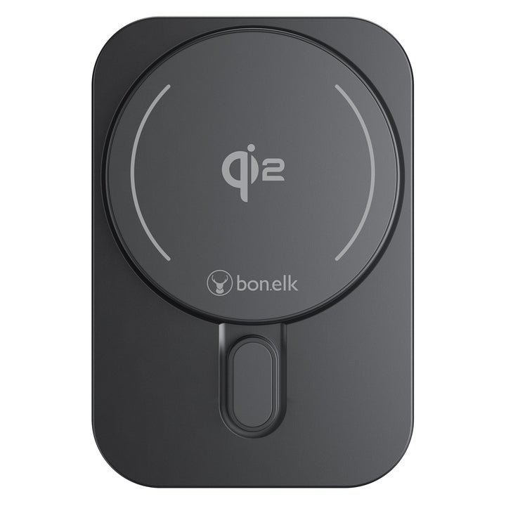 Bonelk Qi2 Magnetic 15W Charging Vent Mount + PD 30W Car Charger - Black