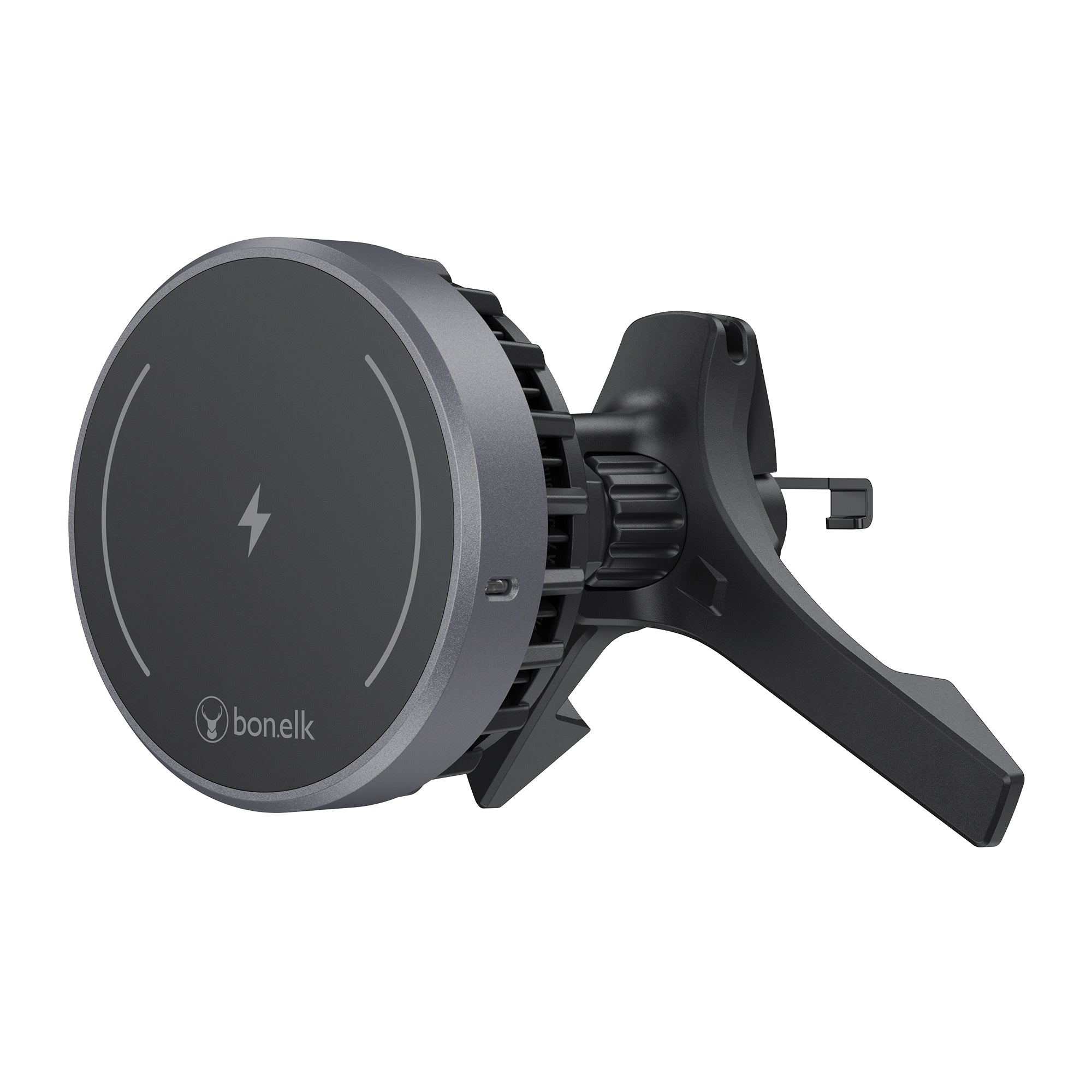 Bonelk Cooling Magnetic 15W Charging Vent Mount + PD 30W Car Charger - Black