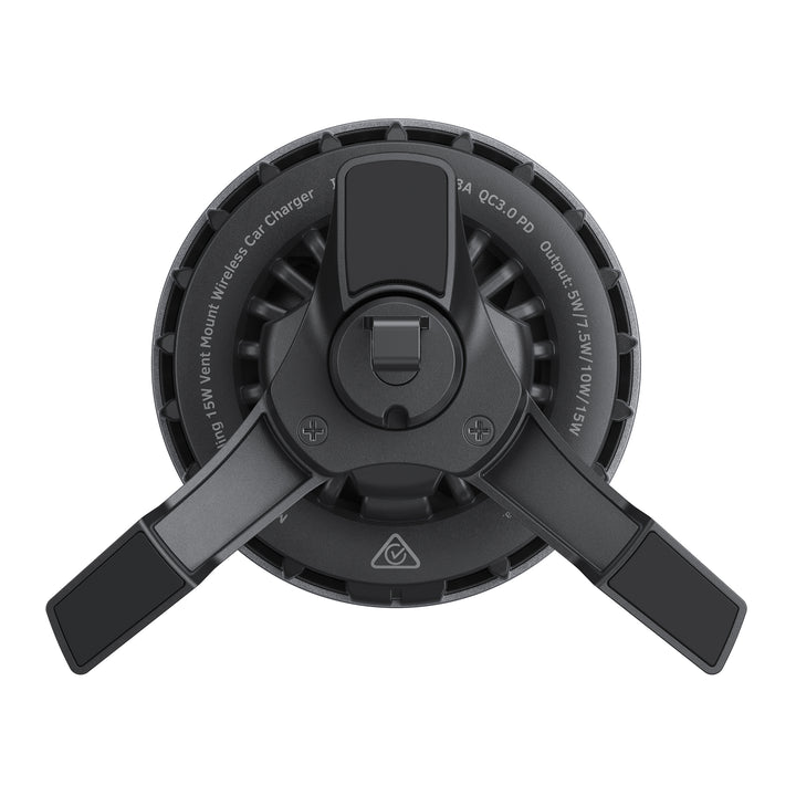 Bonelk Cooling Magnetic 15W Charging Vent Mount + PD 30W Car Charger - Black