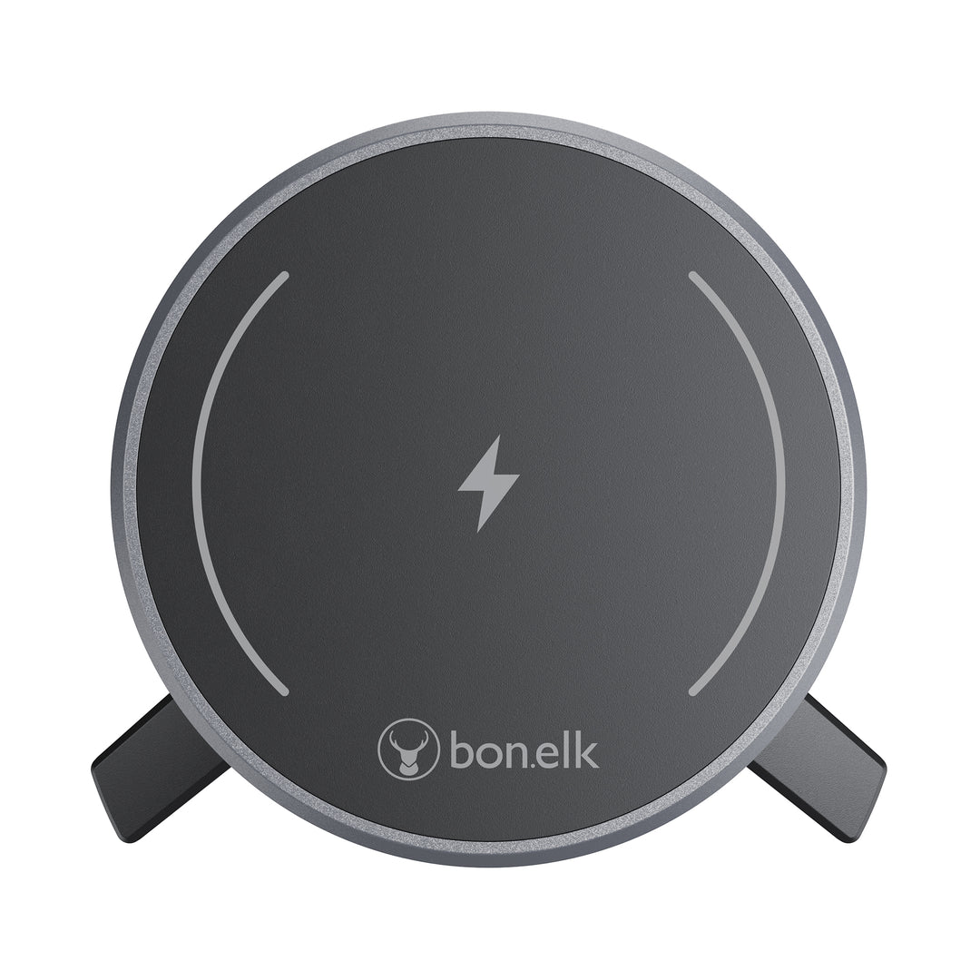 Bonelk Cooling Magnetic 15W Charging Vent Mount + PD 30W Car Charger - Black