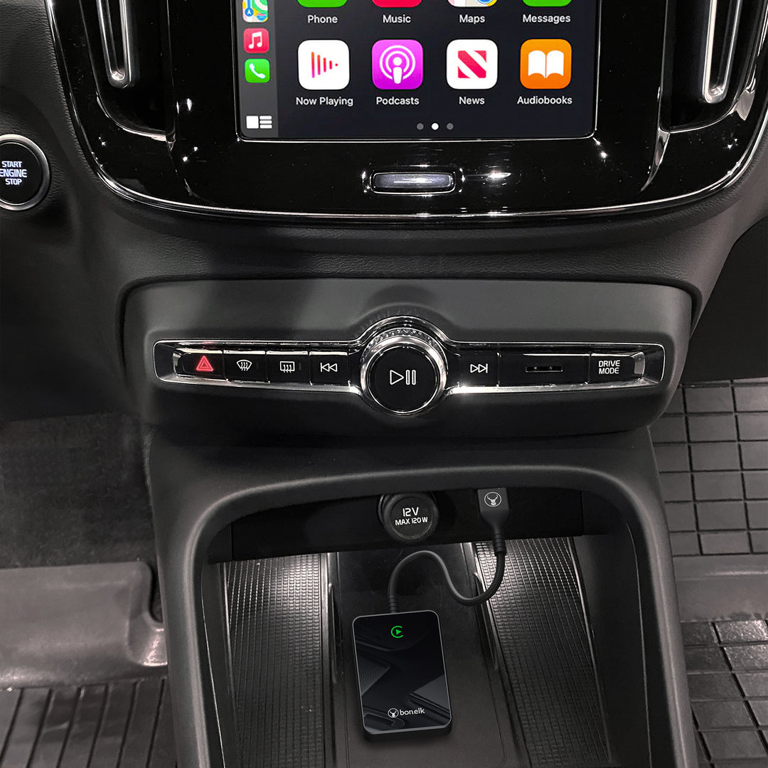 Bonelk WireFree Pro - Wired to Wireless CarPlay® Adapter  - Black