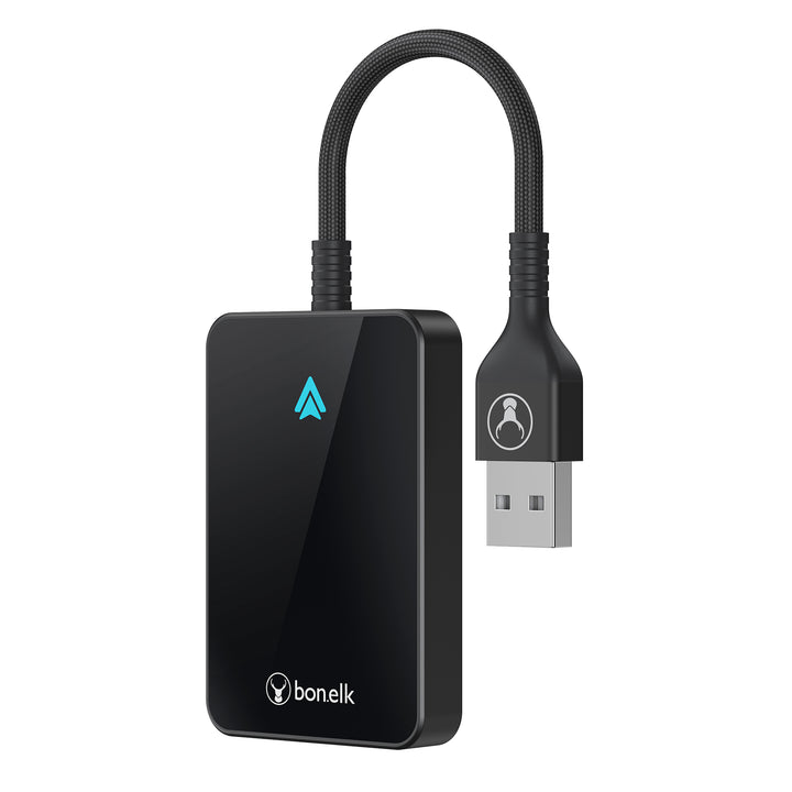 Bonelk WireFree Pro - Wired to Wireless Android Adapter - Black