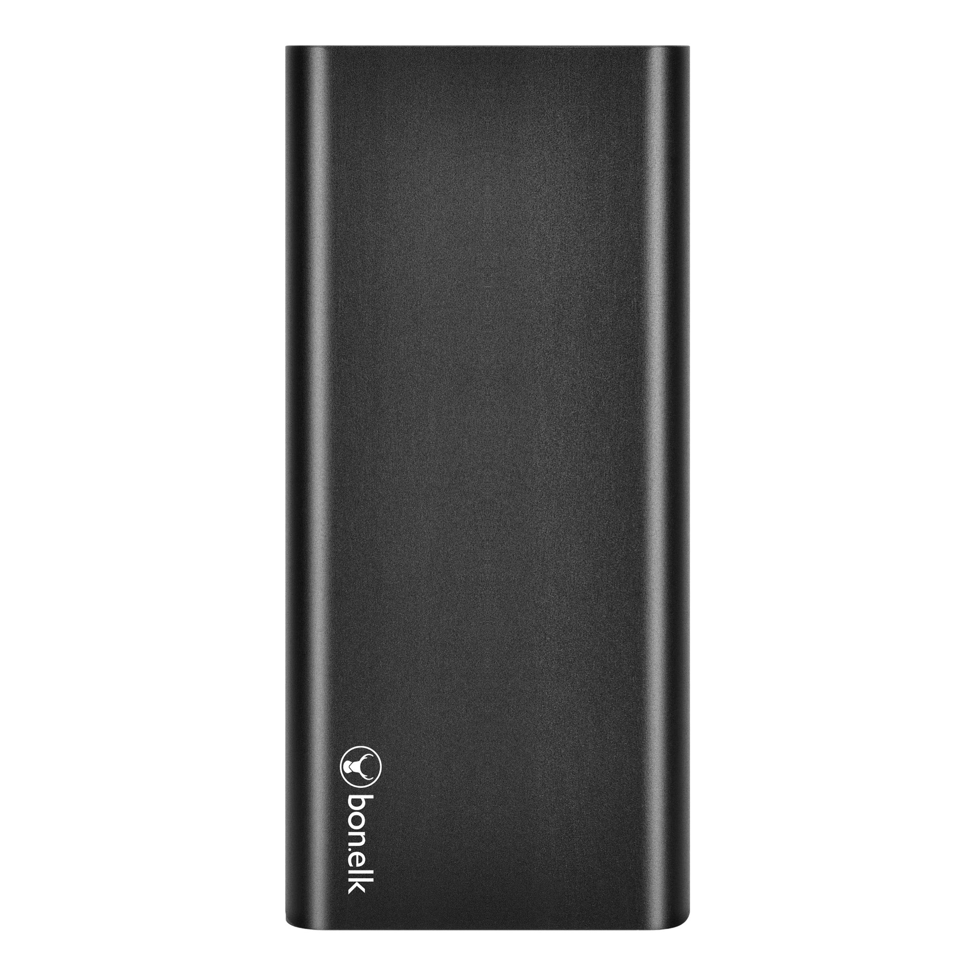 Bonelk 20k mAh Power Bank Slim Eco Series, 1 x USB-C PD20W, 2 x USB-A QC18W - Black