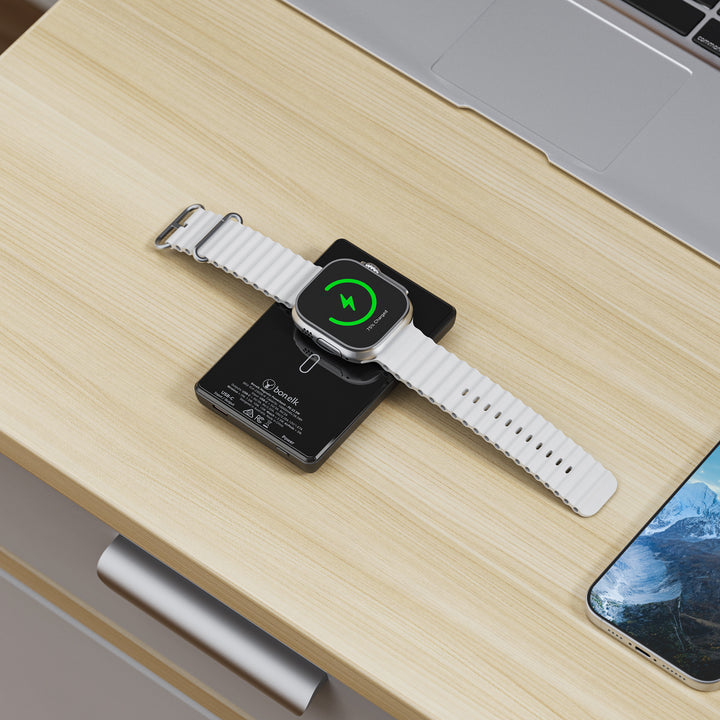 Bonelk Magnetic 5in1 Wireless Charging Power Bank 10k mAh