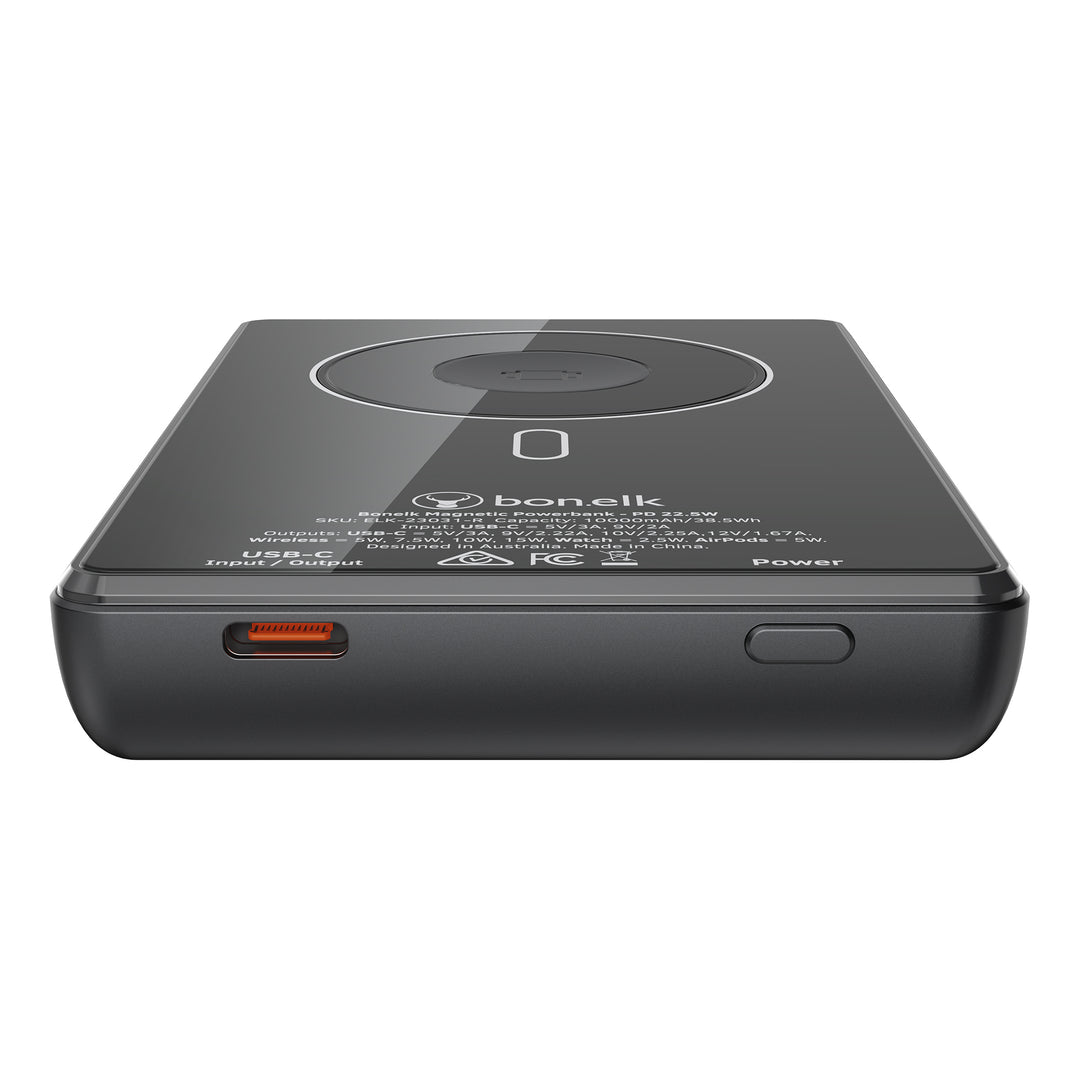 Bonelk Magnetic 5in1 Wireless Charging Power Bank 10k mAh