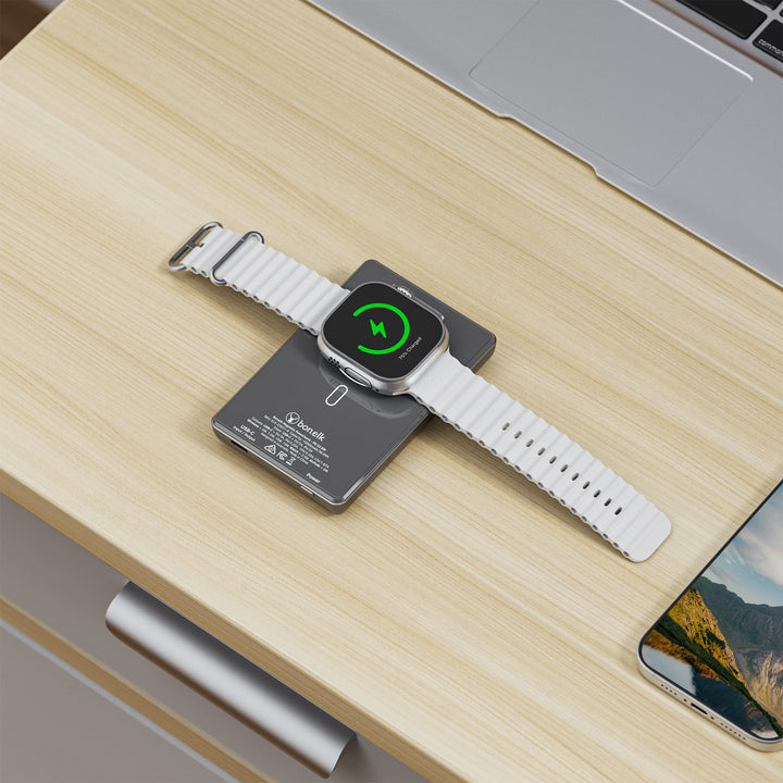 Bonelk Magnetic 5in1 Wireless Charging Power Bank 10k mAh