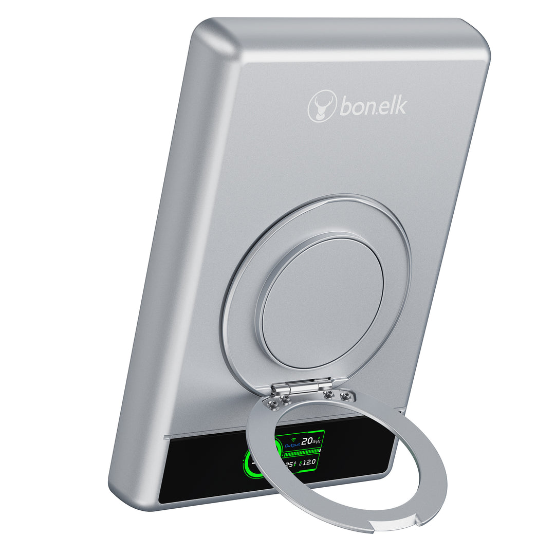 Bonelk Magnetic 5in1 Wireless Charging Power Bank 10k mAh