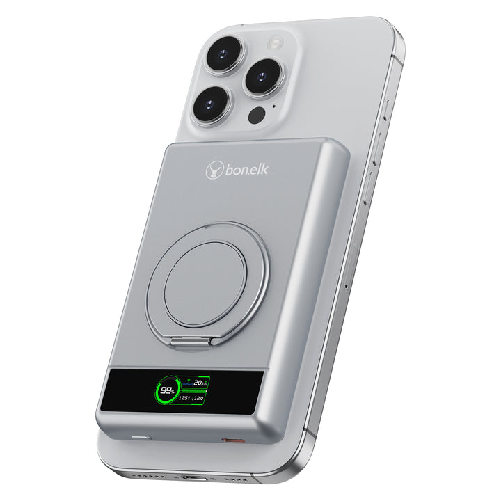Bonelk Magnetic 5in1 Wireless Charging Power Bank 10k mAh