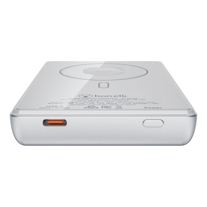 Bonelk Magnetic 5in1 Wireless Charging Power Bank 10k mAh