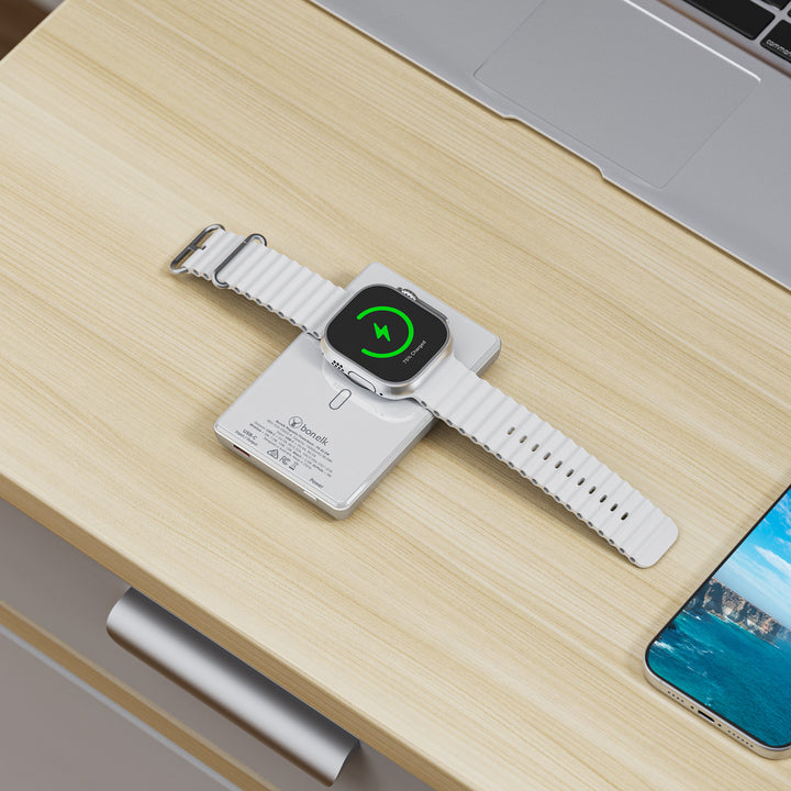 Bonelk Magnetic 5in1 Wireless Charging Power Bank 10k mAh