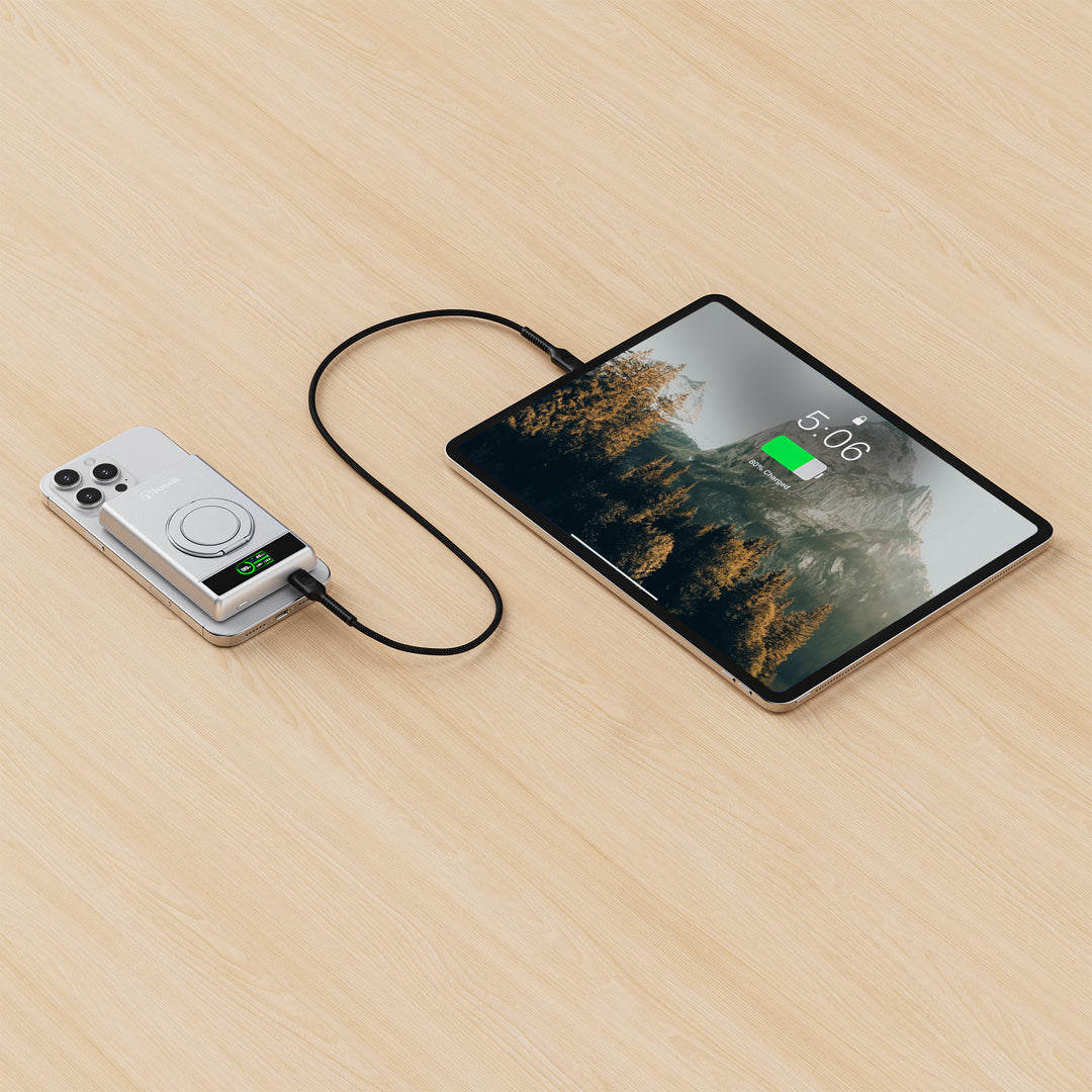 Bonelk Magnetic 5in1 Wireless Charging Power Bank 10k mAh