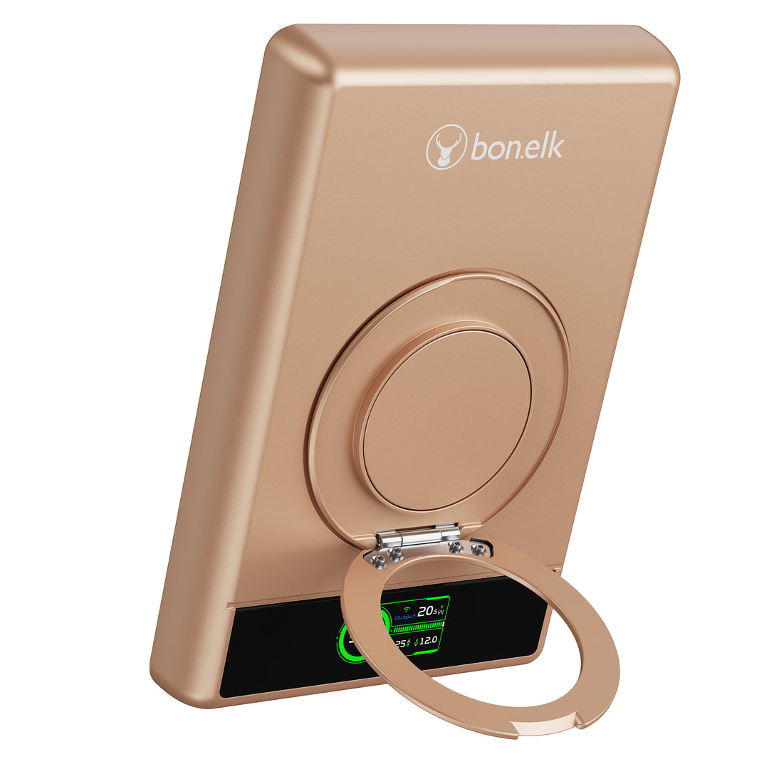 Bonelk Magnetic 5in1 Wireless Charging Power Bank 10k mAh