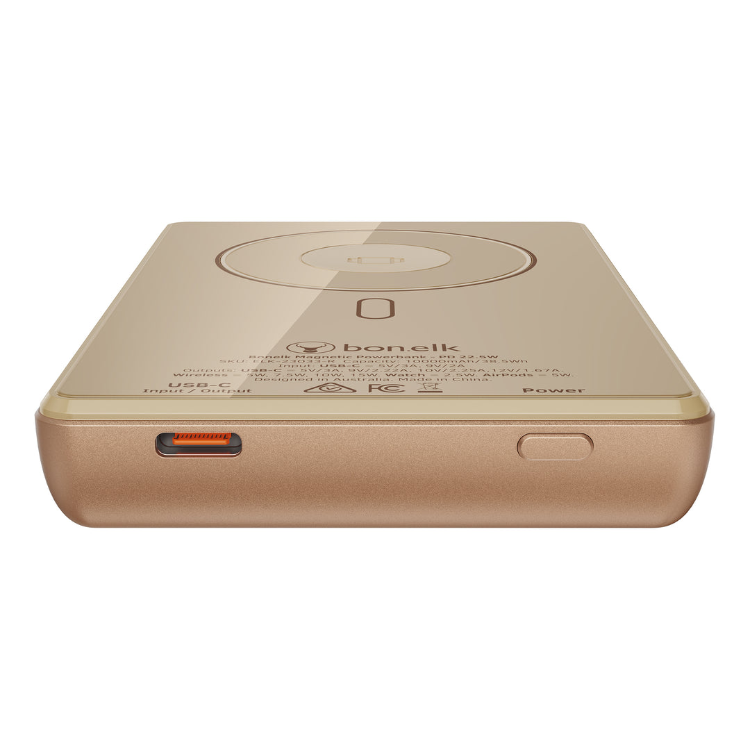 Bonelk Magnetic 5in1 Wireless Charging Power Bank 10k mAh