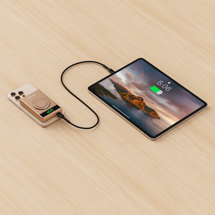 Bonelk Magnetic 5in1 Wireless Charging Power Bank 10k mAh