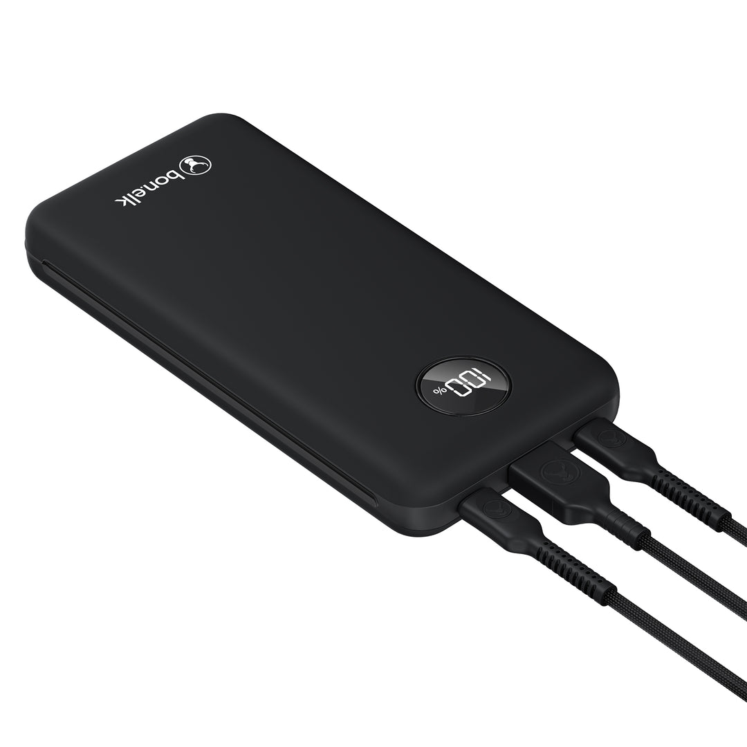 Bonelk Mini Power Bank Pro 20k mAh - Black