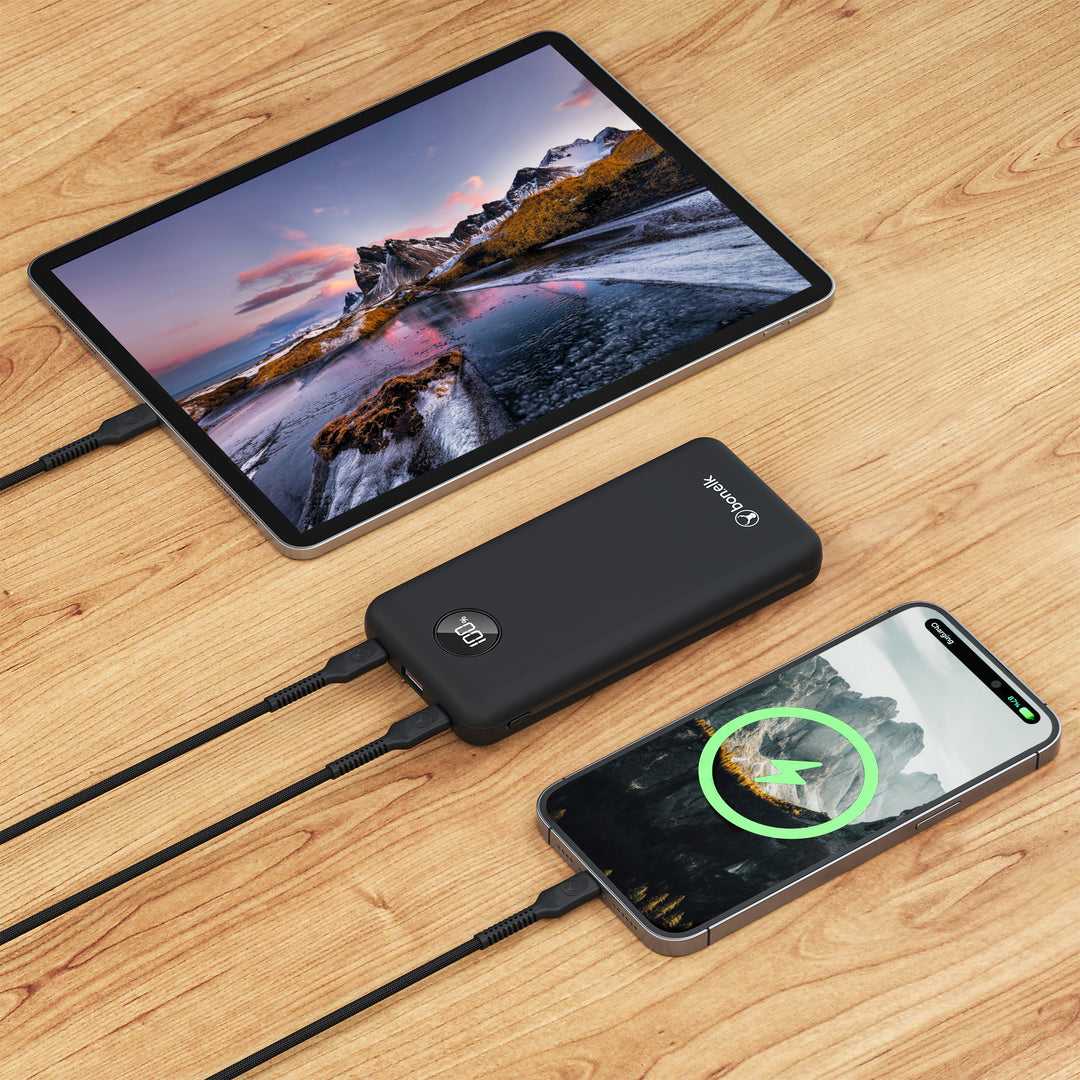 Bonelk Mini Power Bank Pro 20k mAh - Black