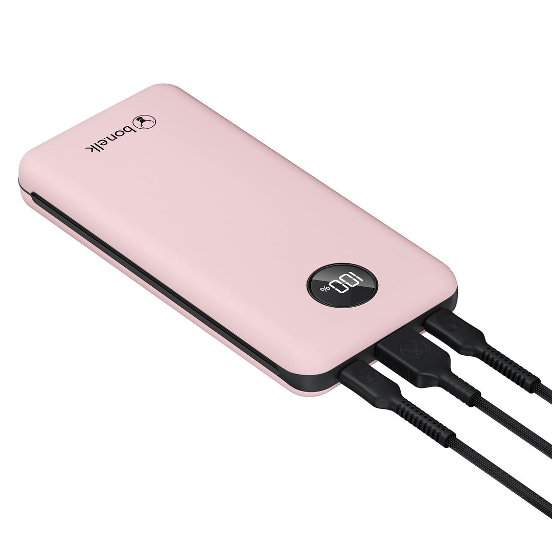 Bonelk Mini Power Bank Pro 20k mAh - Pink