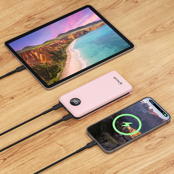 Bonelk Mini Power Bank Pro 20k mAh - Pink