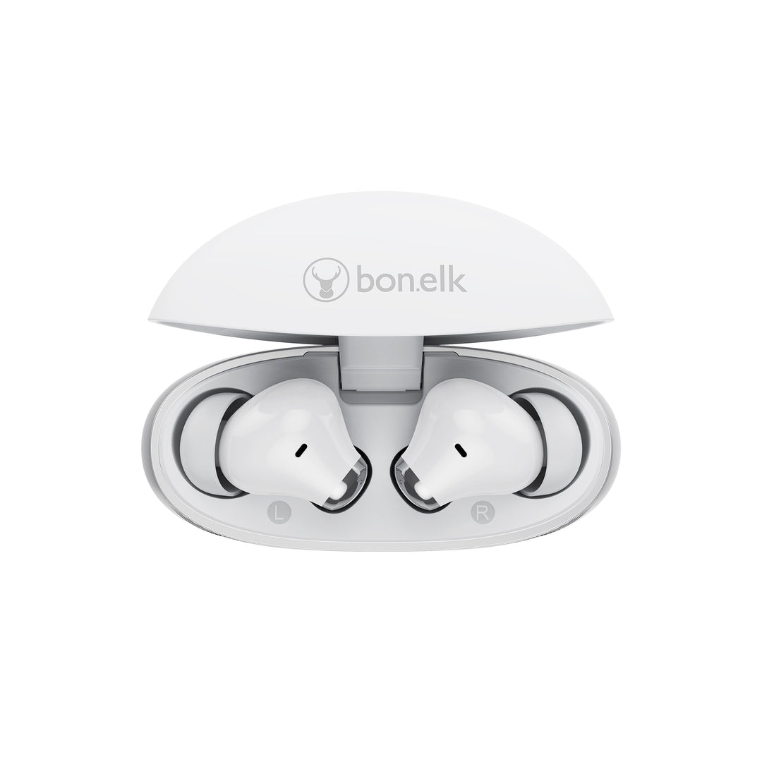 Bonelk SoundBuds Luxe True Wireless Earbuds - White