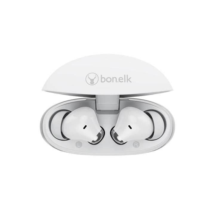 Bonelk SoundBuds Luxe True Wireless Earbuds - White