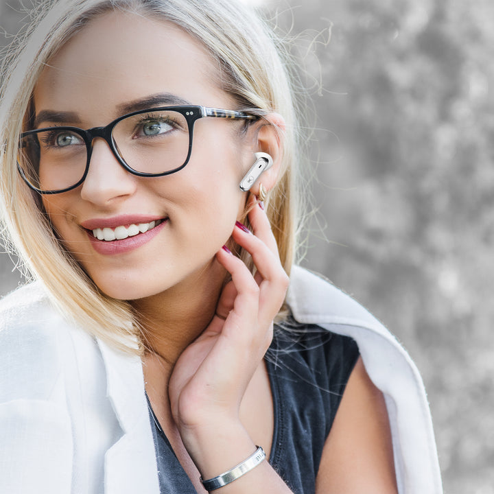 Bonelk SoundBuds Luxe True Wireless Earbuds - White