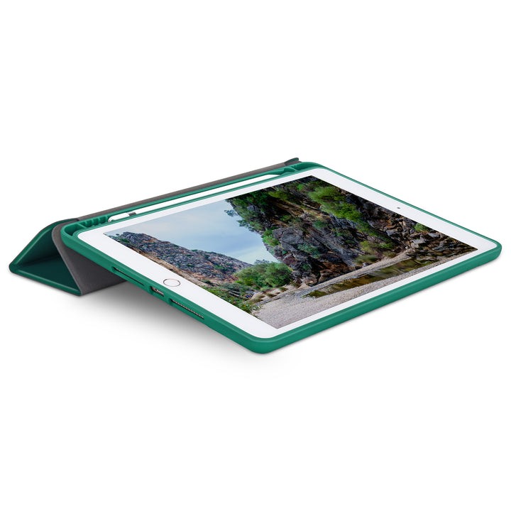 Bonelk Slim Smart Folio Case for iPad 10.2" (7/8/9th Gen.) - Emerald