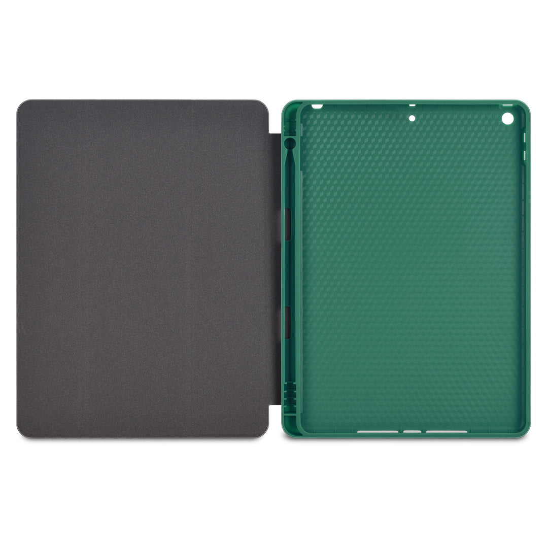 Bonelk Slim Smart Folio Case for iPad 10.2" (7/8/9th Gen.) - Emerald