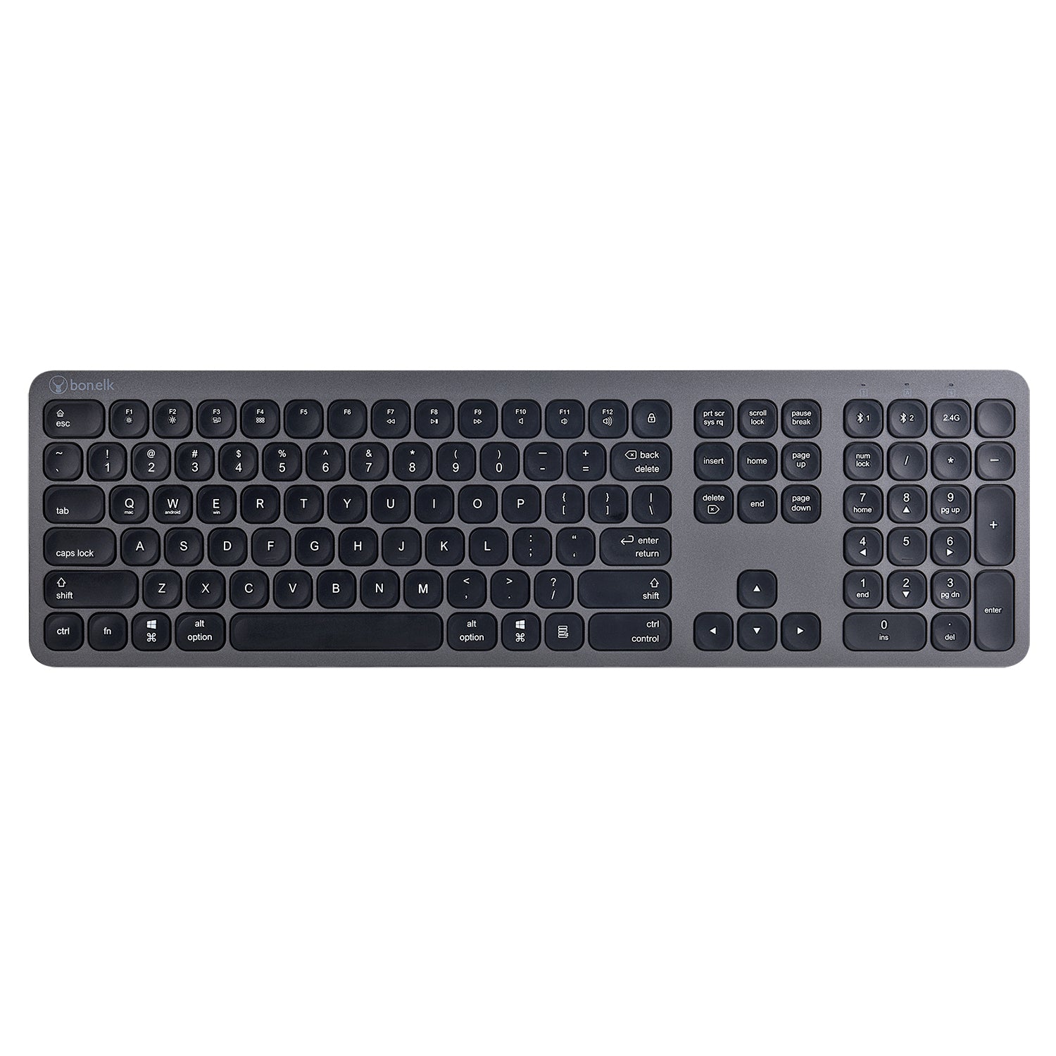 Bonelk Slim Bluetooth/Wireless Keyboard and Mouse Combo, KM-447