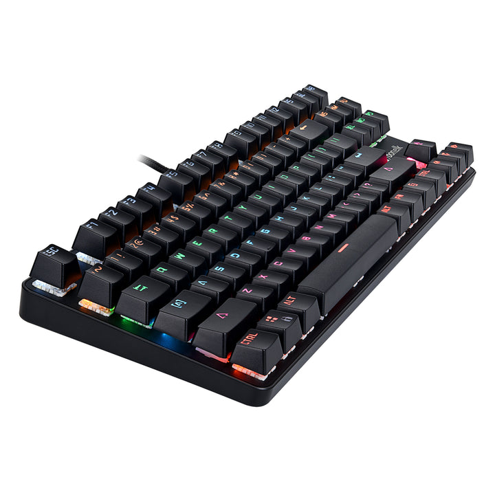 Bonelk Gaming RGB Mechanical Keyboard, USB, Compact, K-428 - Black